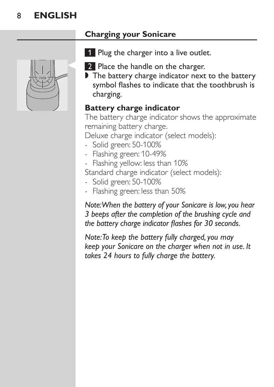 Philips HealthyWhite HX6710 User Manual | Page 8 / 24
