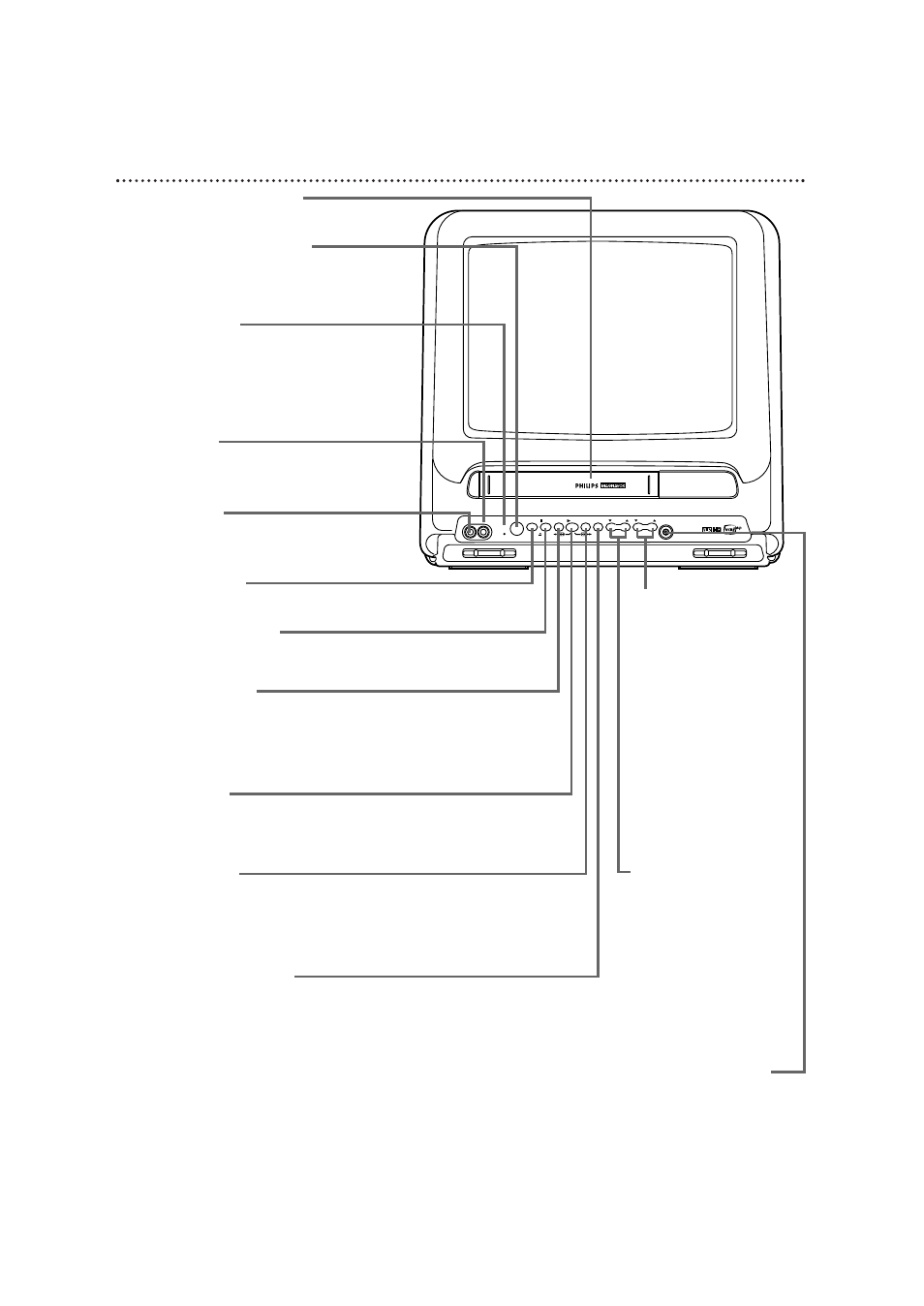 20 front panel | Philips CCX133AT User Manual | Page 20 / 56