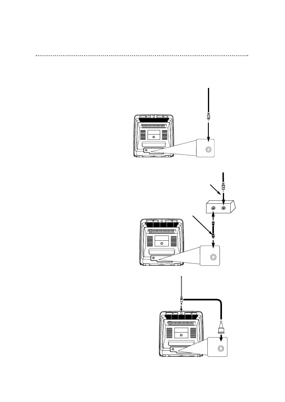 A. b, 6 hooking up the tv/vcr | Philips CCX133AT User Manual | Page 6 / 56