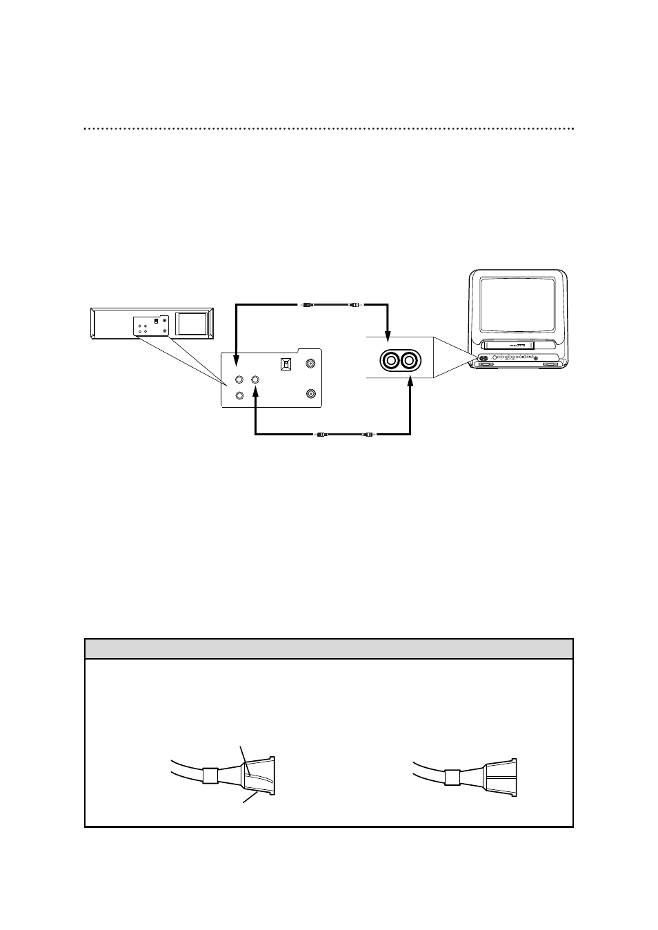 Hooking up the tv/vcr (cont’d) 7, Helpful hints, Plug in the tv/vcr | Before you turn on the tv/vcr, go to page eight | Philips CCX133AT User Manual | Page 7 / 56