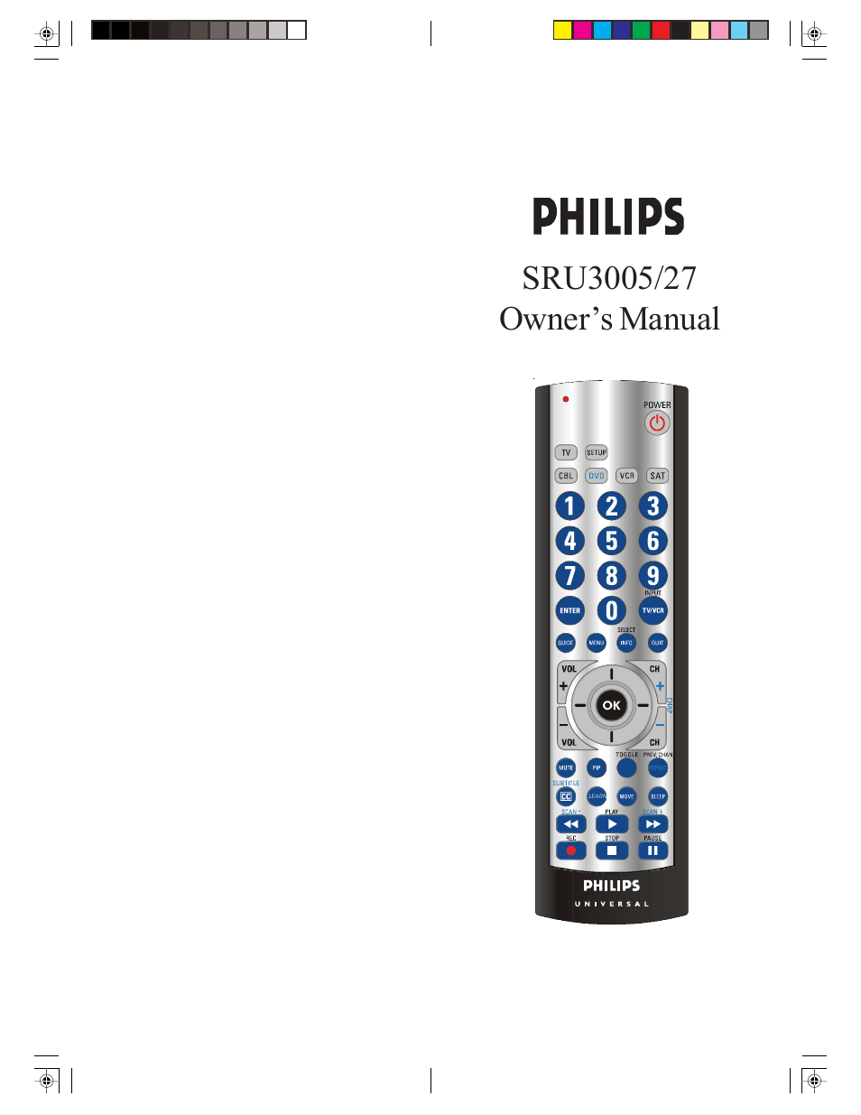 Philips SRU3005/27 User Manual | 29 pages