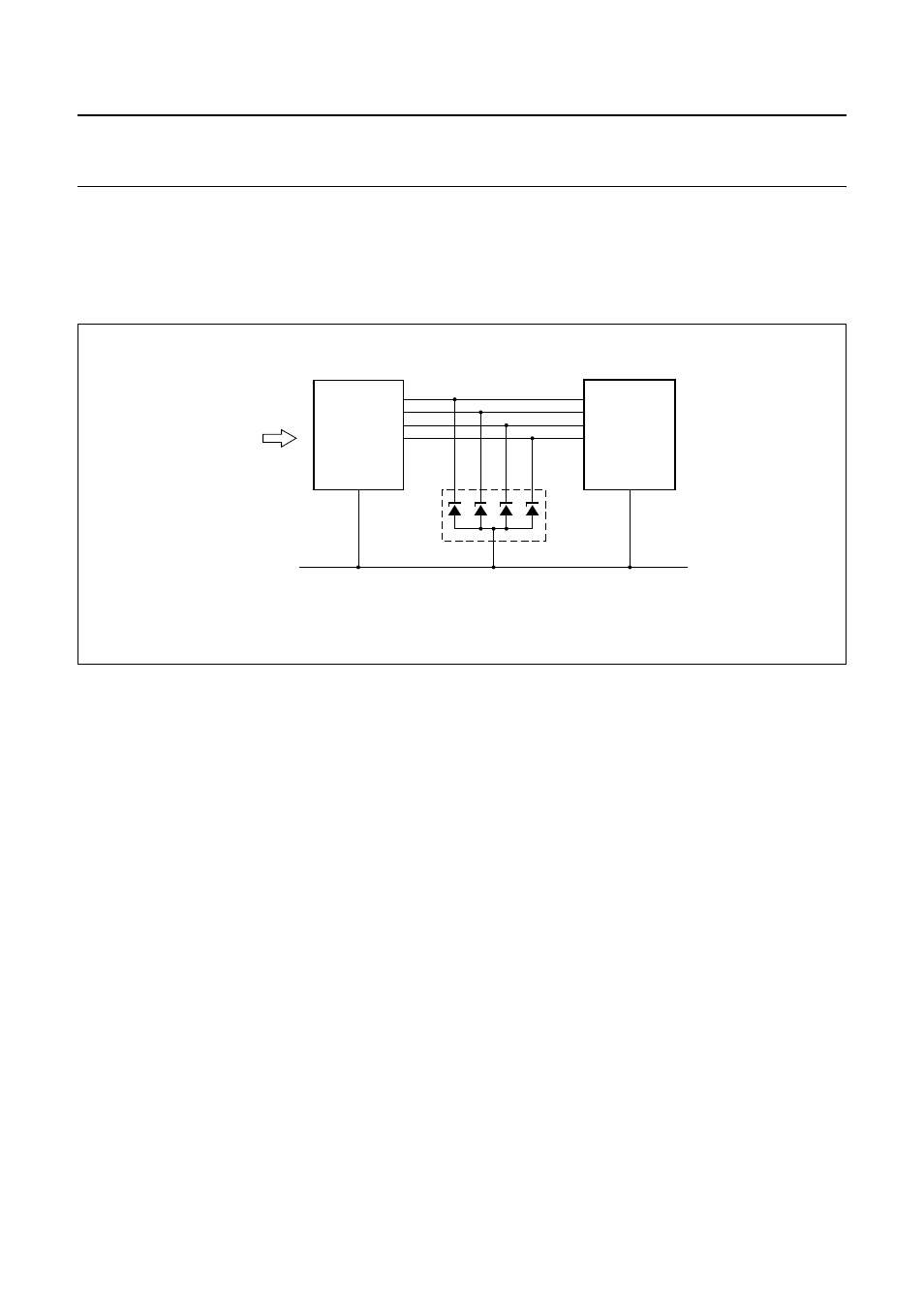 Application information, Typical common anode application, Fig.7 computer interface protection | Device placement and printed-circuit board layout, Keep parallel signal paths to a minimum | Philips BZA800AL Series User Manual | Page 6 / 9