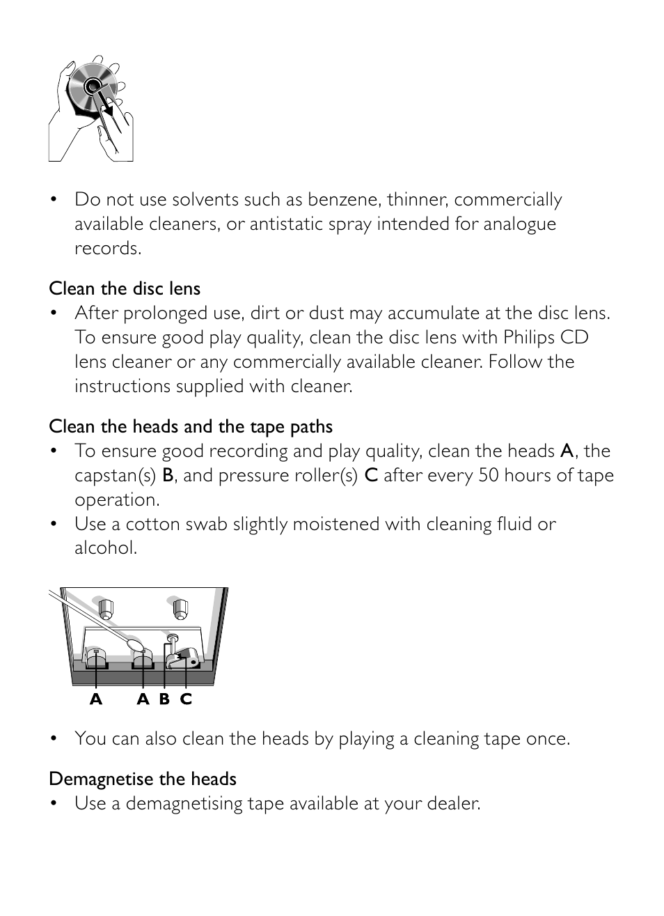 Philips AZ1852 User Manual | Page 26 / 29