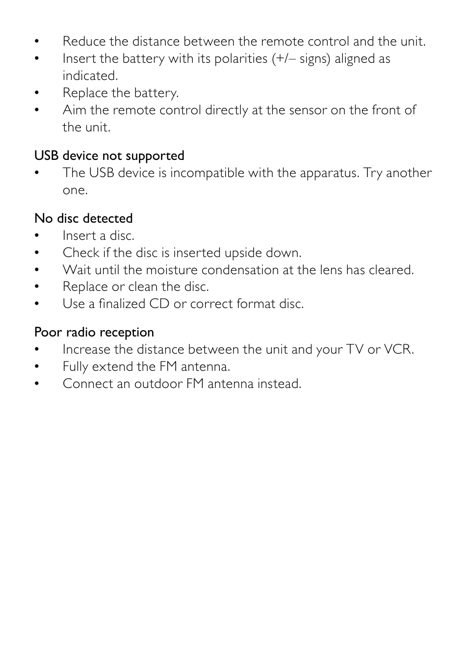 Philips AZ1852 User Manual | Page 28 / 29