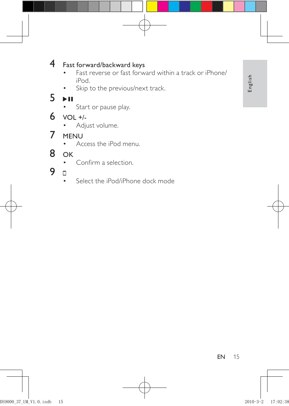 Philips DS9000 User Manual | Page 15 / 23