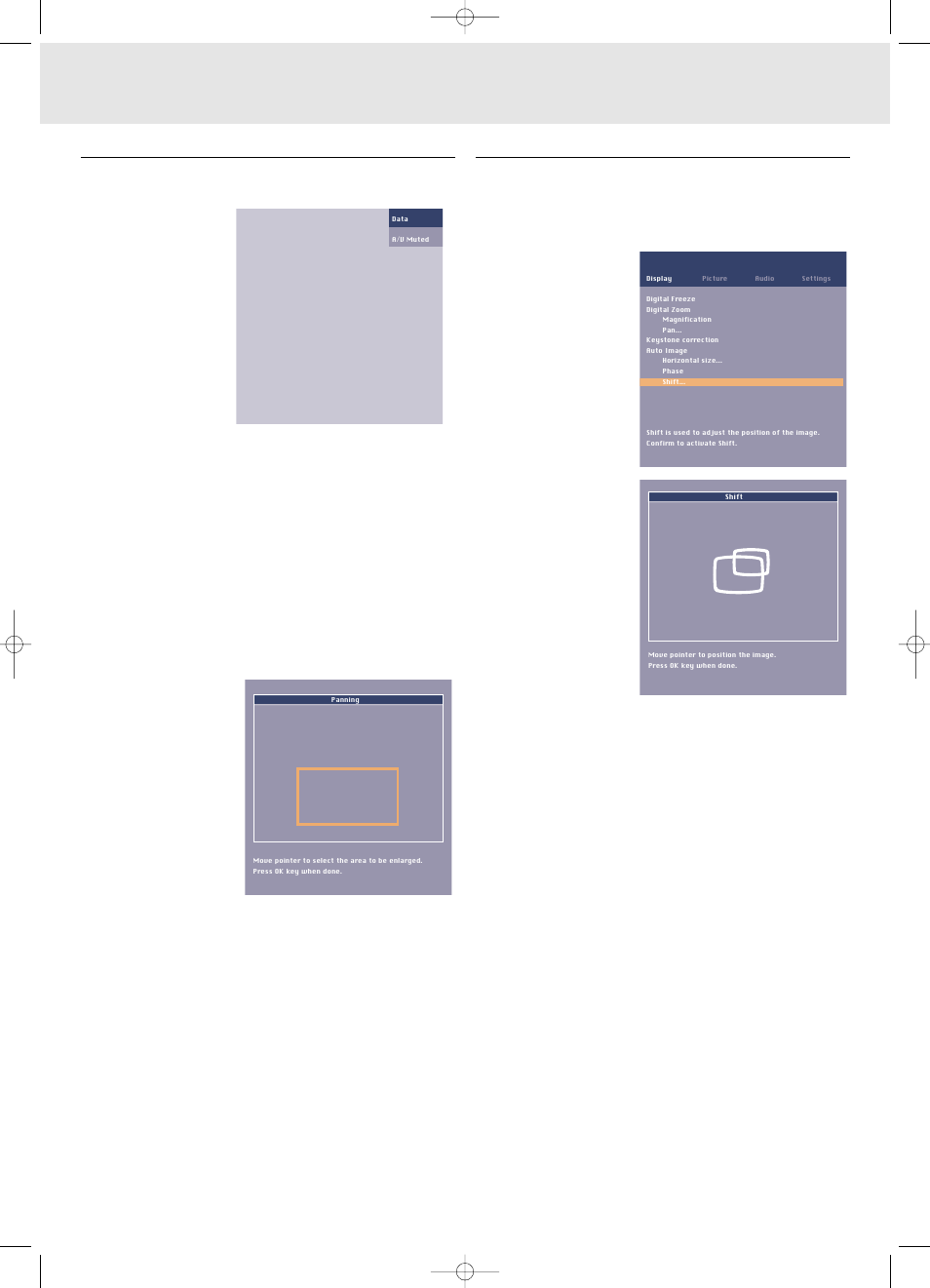 Operation, Display and picture control | Philips LC4331 User Manual | Page 17 / 23