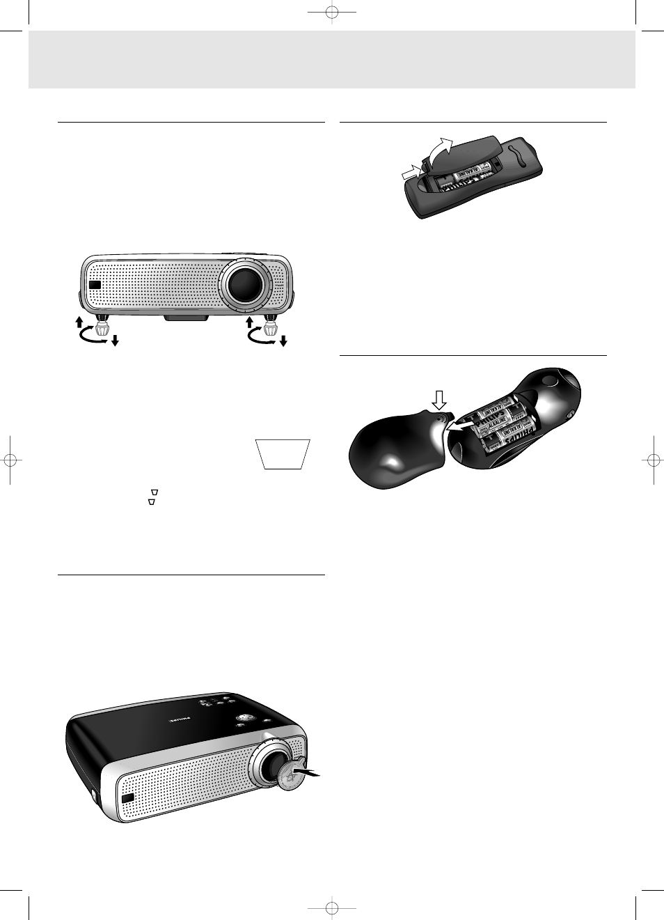 Set up | Philips LC4331 User Manual | Page 9 / 23