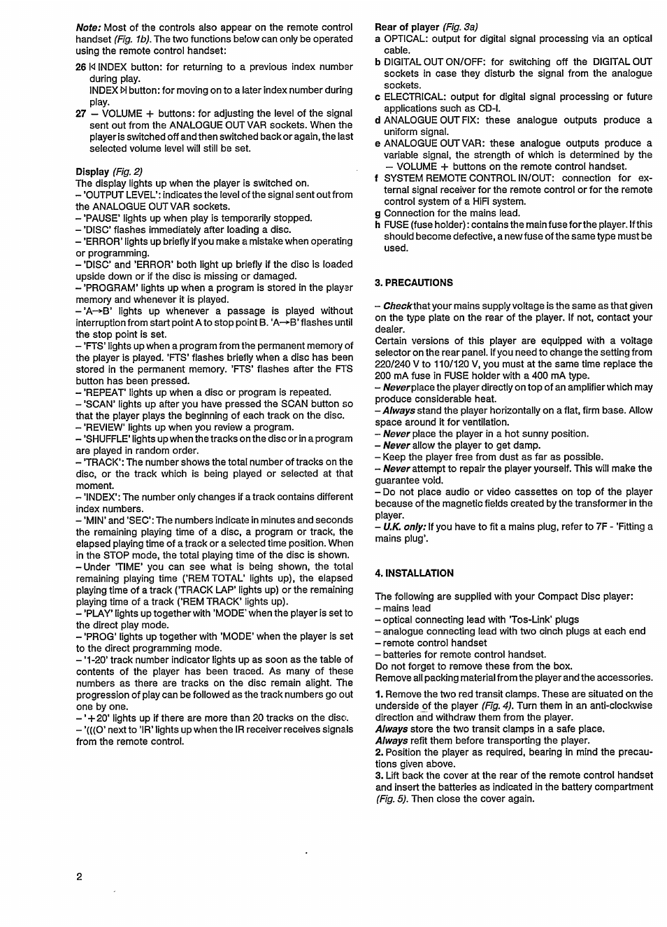 Philips CD 880 User Manual | Page 4 / 13