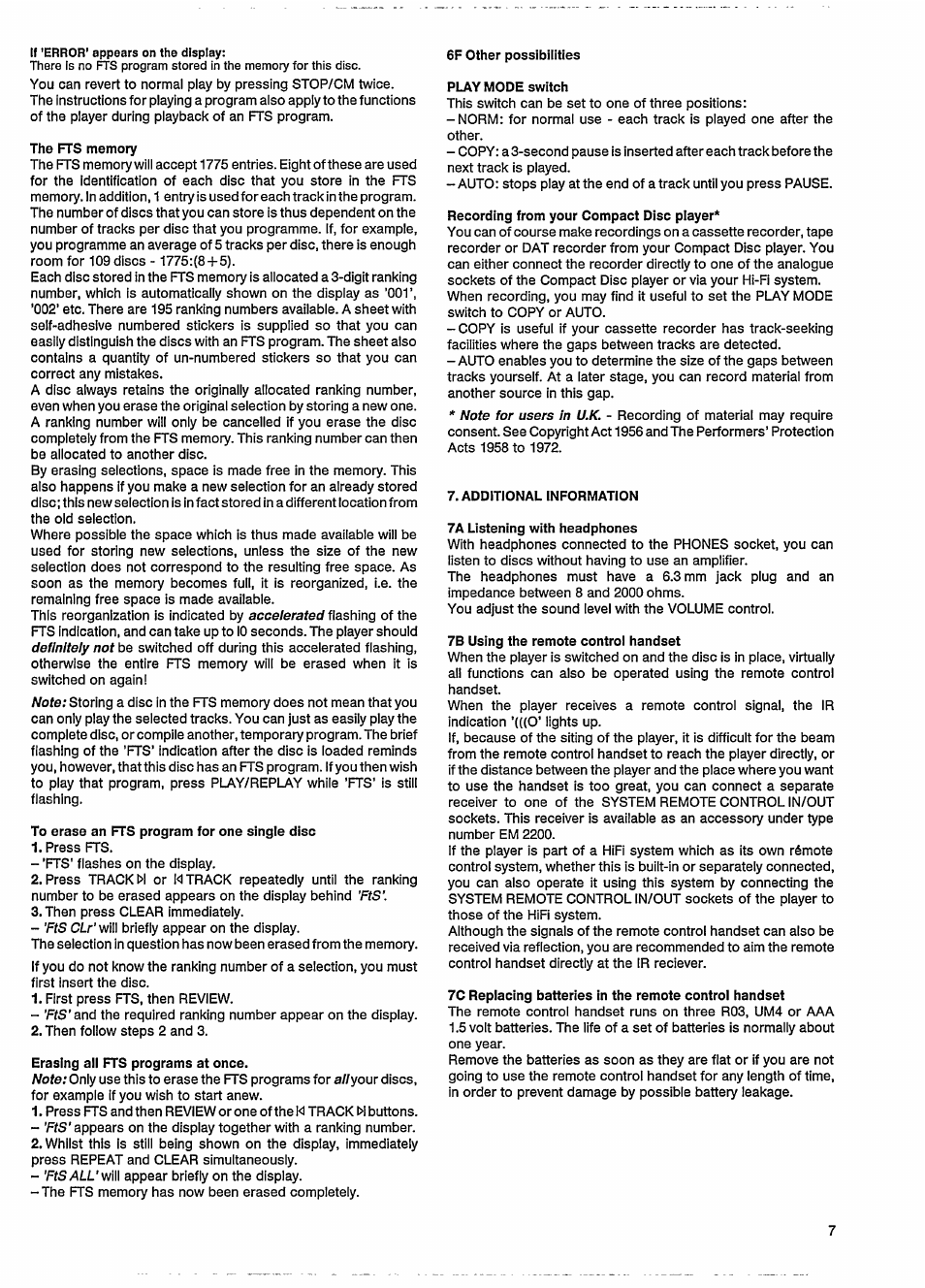 Philips CD 880 User Manual | Page 9 / 13