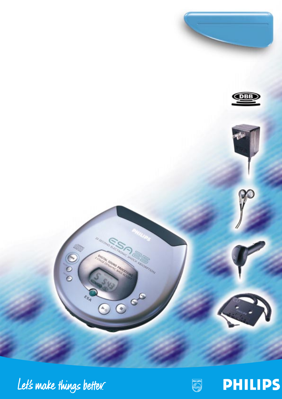 Philips AZ 7483 User Manual | 2 pages