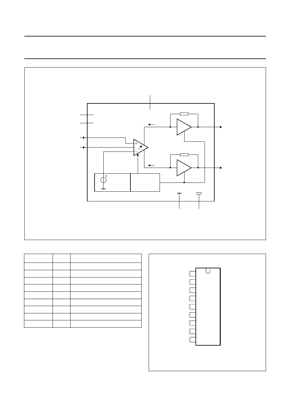 Pinning | Philips TDA7056A User Manual | Page 3 / 9