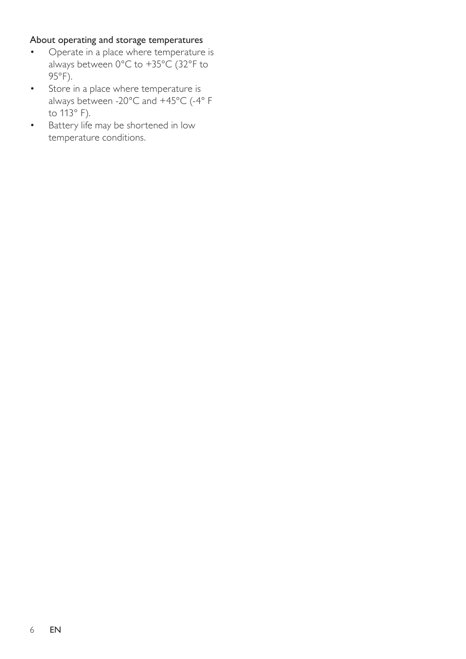Philips CD485 User Manual | Page 6 / 48
