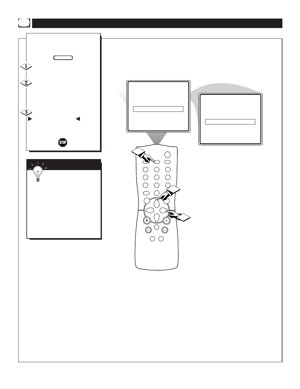 Ctivating the, Imer, Ontrol | Philips TS2519C User Manual | Page 18 / 40