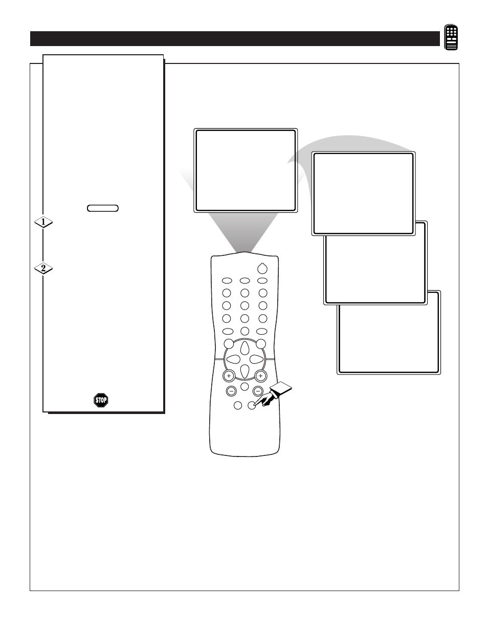 Sing the, Mart, Icture | Ontrol | Philips TS2519C User Manual | Page 31 / 40
