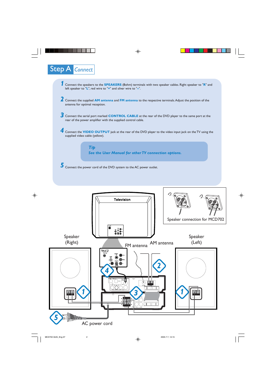 Philips MCD 700 User Manual | Page 2 / 4