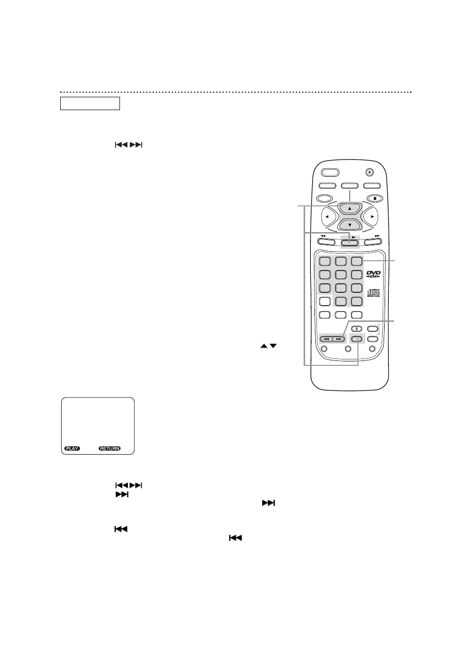 Ac b, 24 track playback, Starting playback at a specific track | Audio cd | Philips DVD700AT User Manual | Page 24 / 52