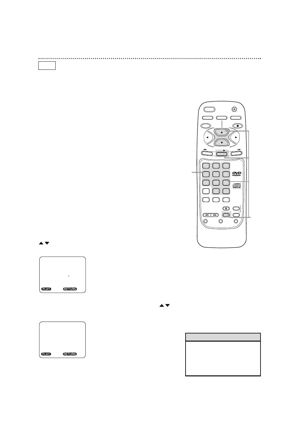 Title/chapter playback 25, Dvd starting playback at a specific title/chapter, Helpful hint | Philips DVD700AT User Manual | Page 25 / 52