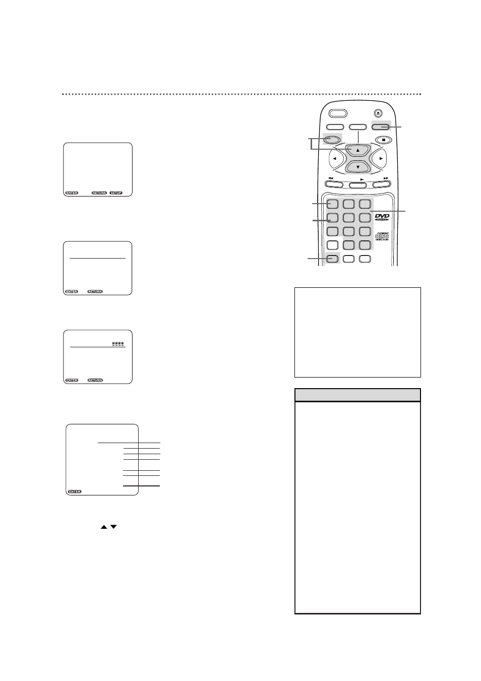 Parental lock levels 35 | Philips DVD700AT User Manual | Page 35 / 52