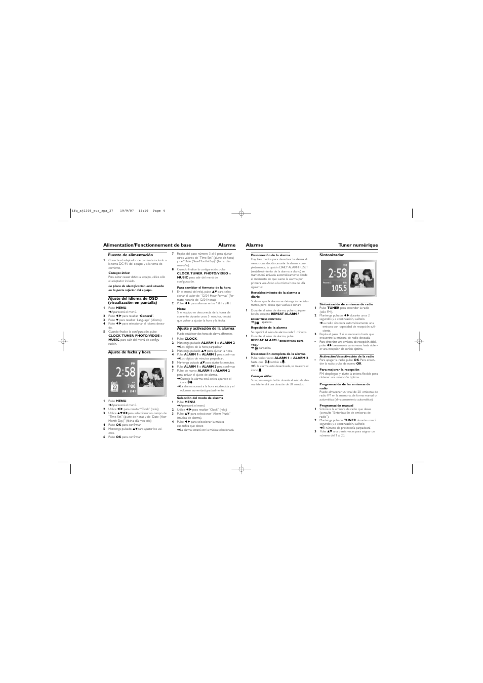 Philips AJL308/17 User Manual | Page 4 / 9