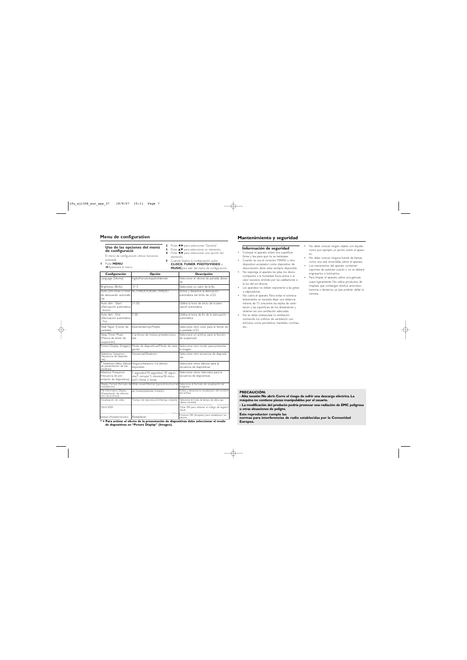 Philips AJL308/17 User Manual | Page 7 / 9