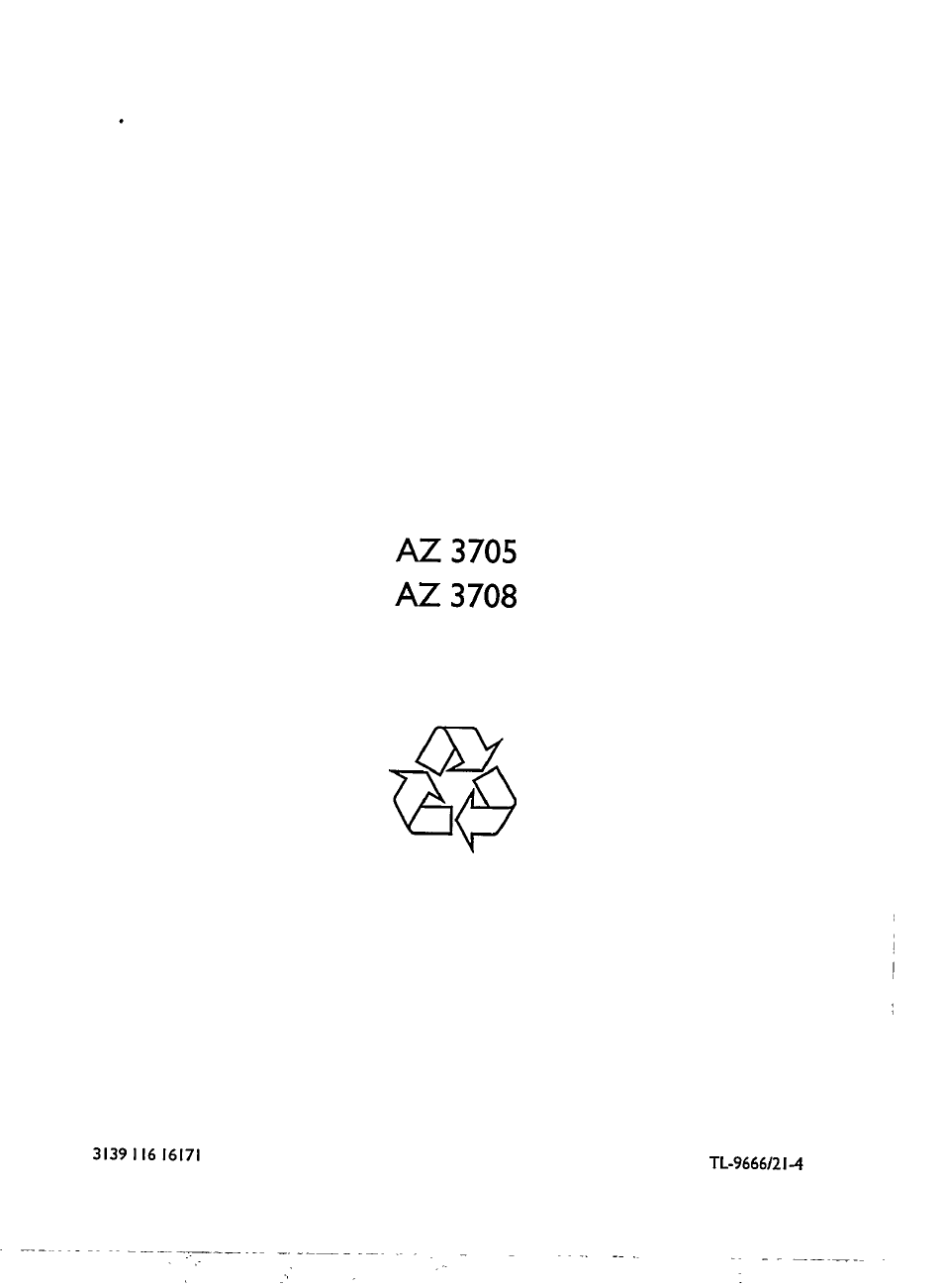 Philips AZ3705 User Manual | Page 21 / 21