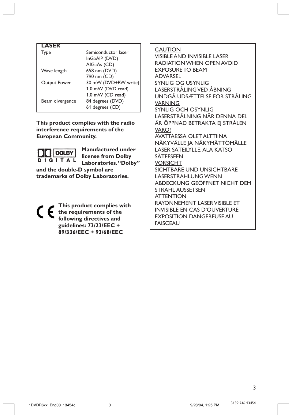 Philips ShowView DVDR612/97 User Manual | Page 5 / 74