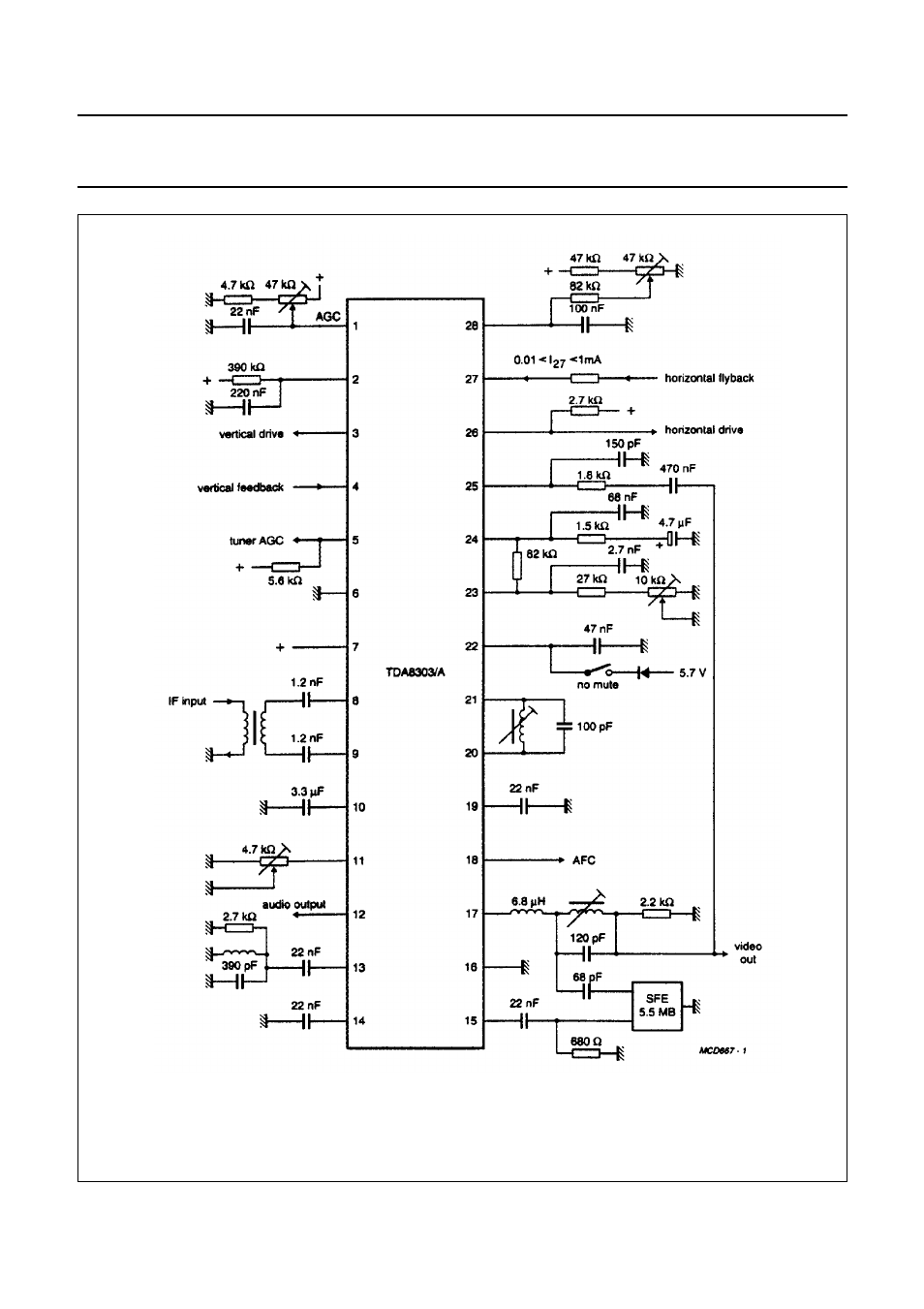Philips TDA8303A User Manual | Page 19 / 21