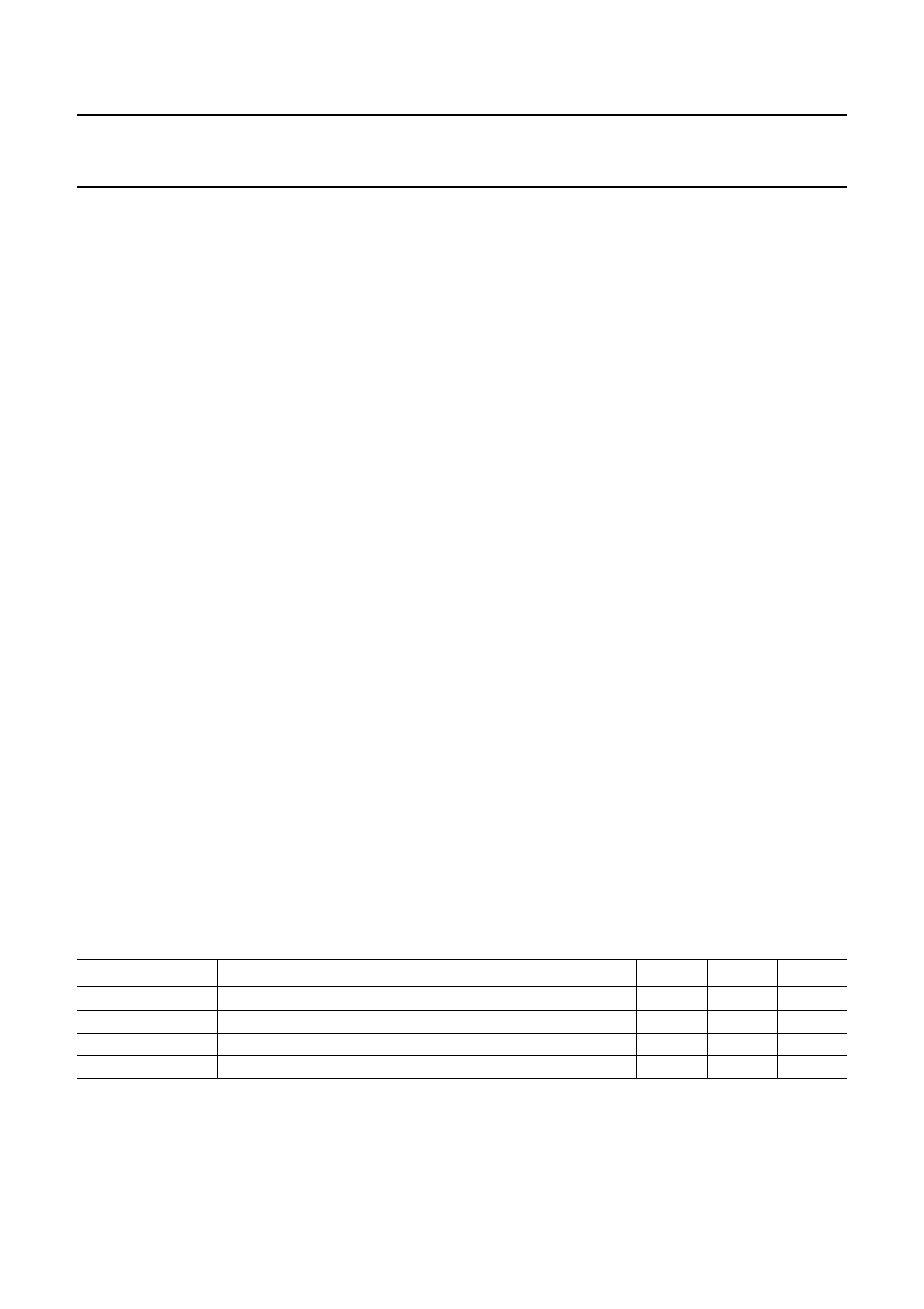 Vcr switch, Limiting values | Philips TDA8303A User Manual | Page 6 / 21