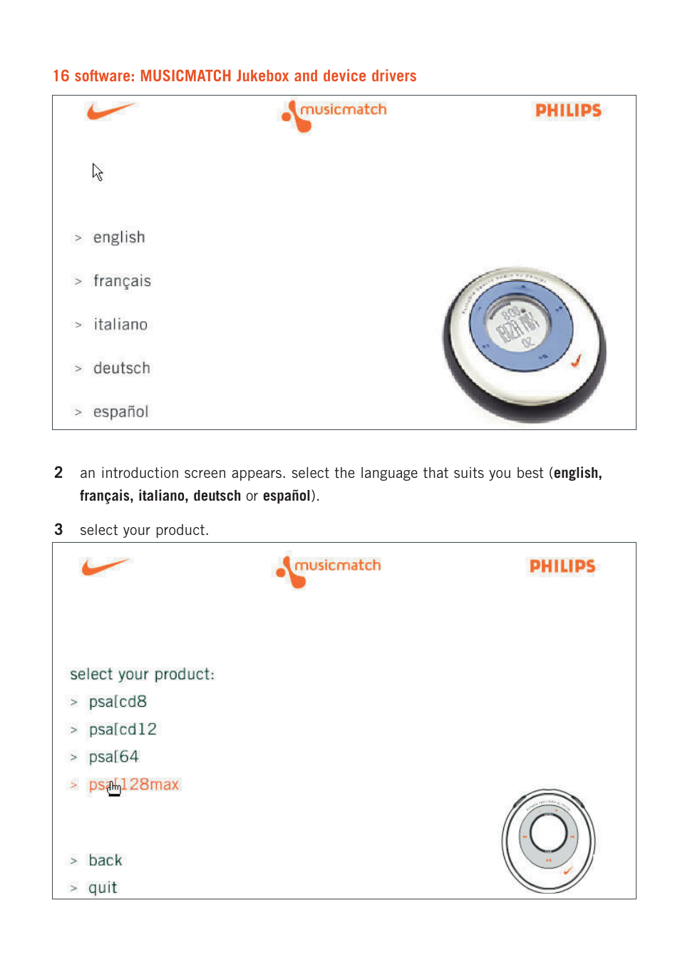 Philips 128max User Manual | Page 16 / 31