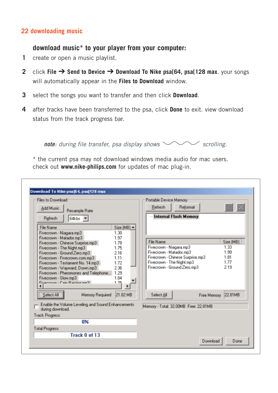 Philips 128max User Manual | Page 22 / 31