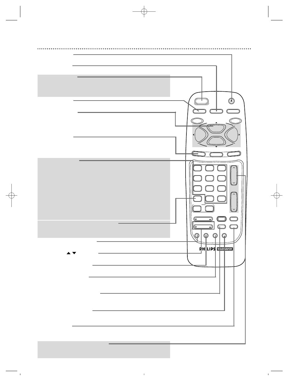 24 remote control buttons, Eject button press to eject the tape, Smart picture button | Philips Magnavox CCZ256AT User Manual | Page 24 / 64