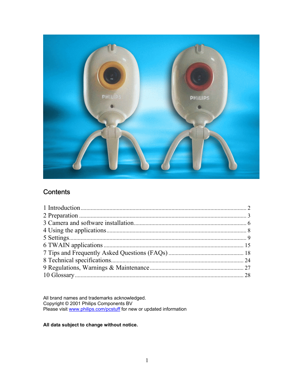 Philips PCVC740K99 User Manual | 30 pages