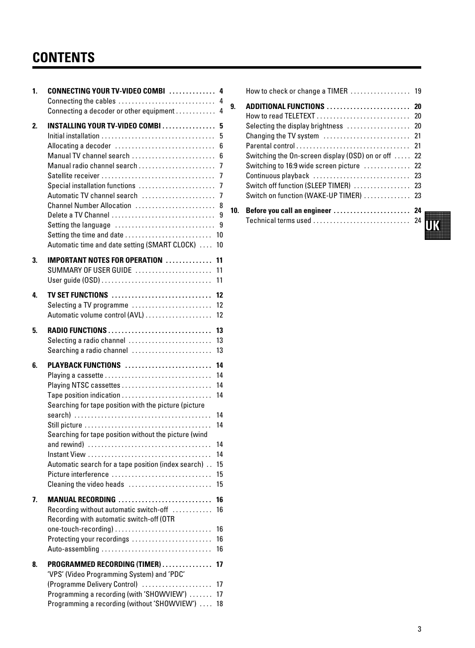 Philips 14PV340 User Manual | 26 pages