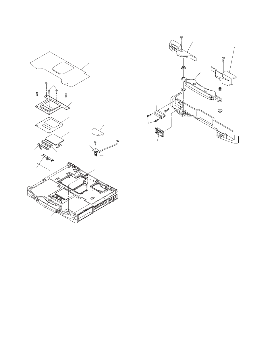 Removing the handle and power sw | Philips CF-30FTSAZAM User Manual | Page 29 / 85