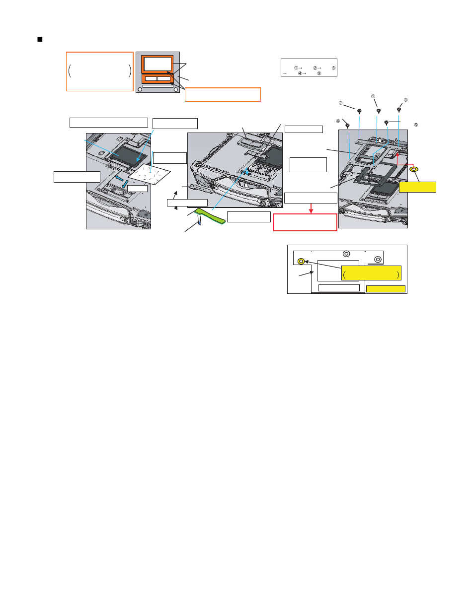 19 ■ assembly of palm top cover | Philips CF-30FTSAZAM User Manual | Page 40 / 85