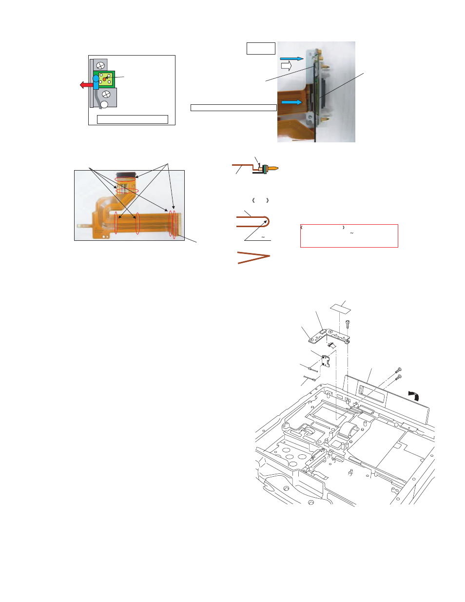 Setting the usb pcb and antenna pcb | Philips CF-30FTSAZAM User Manual | Page 48 / 85