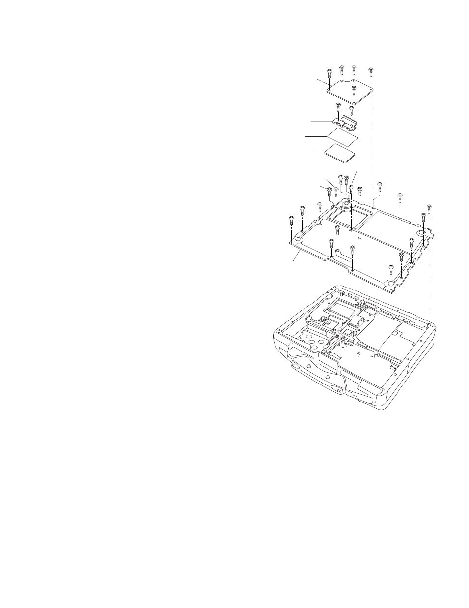 Setting the dimm cover and bottom cover | Philips CF-30FTSAZAM User Manual | Page 50 / 85