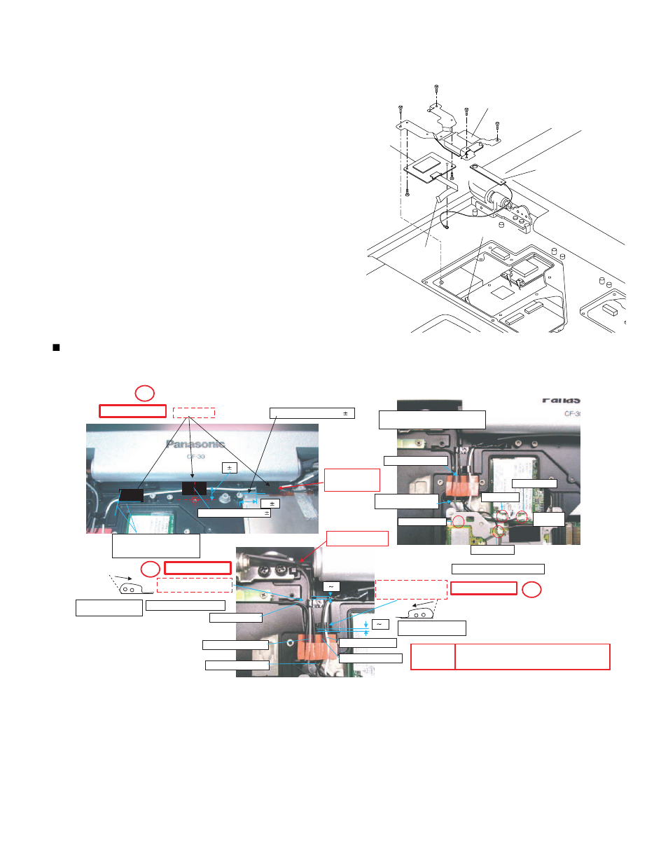 Setting the gps pcb and bluetooth pcb | Philips CF-30FTSAZAM User Manual | Page 52 / 85