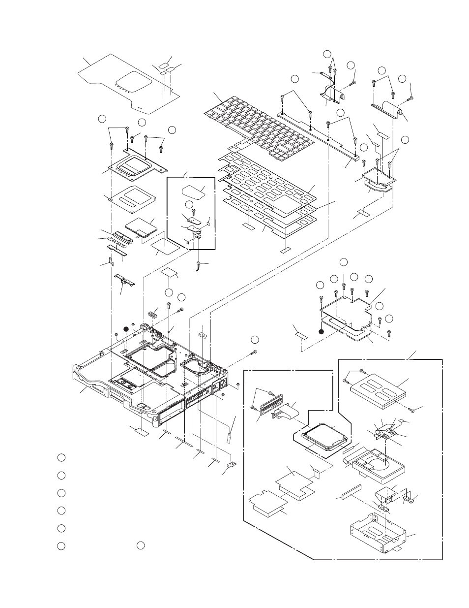 10 exploded view | Philips CF-30FTSAZAM User Manual | Page 61 / 85