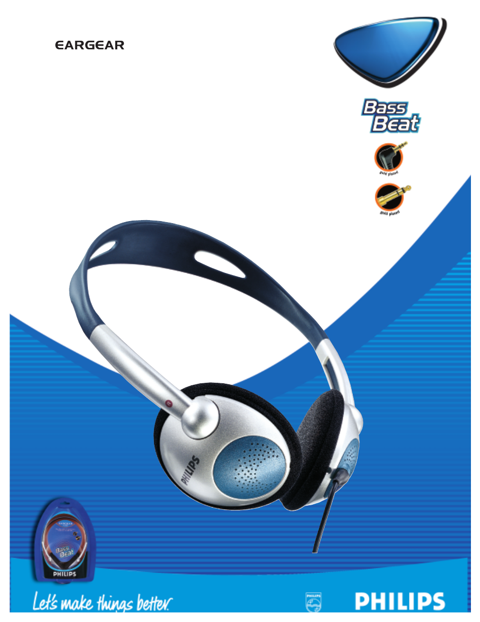 Philips EARGEAR HL350 User Manual | 2 pages