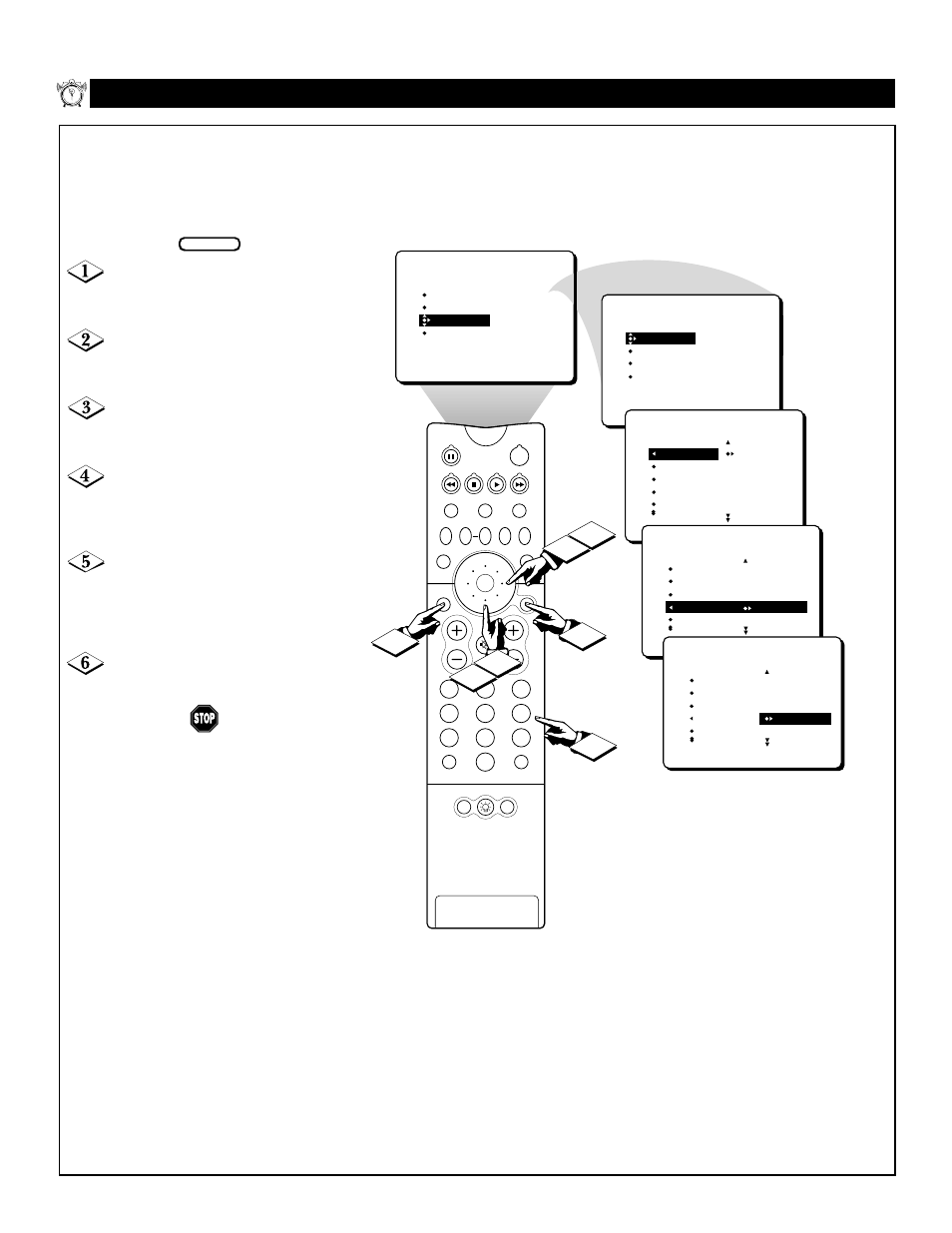 Electing the, Hannel | Philips 64P8342 User Manual | Page 16 / 58