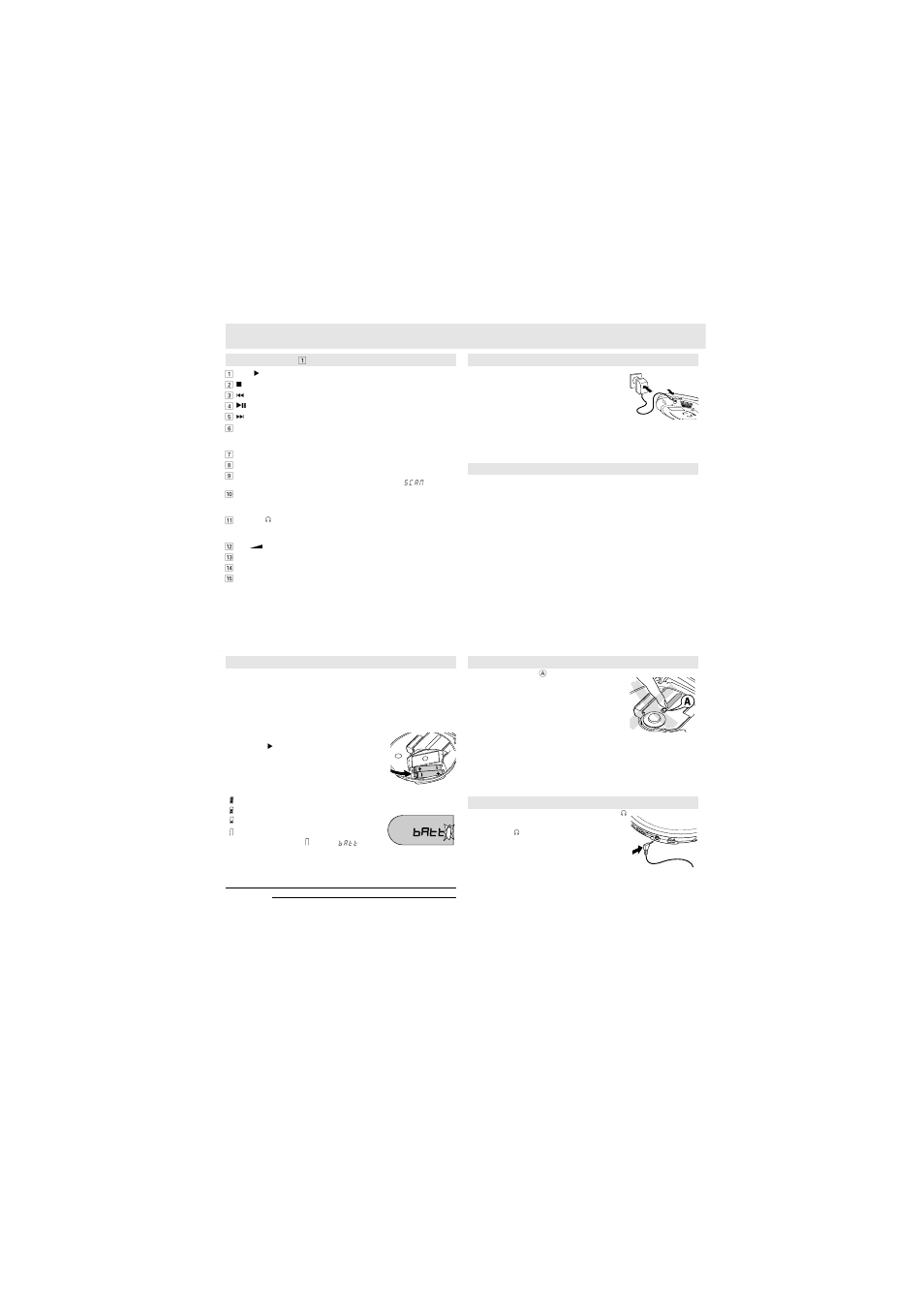 5v dc, Safety sécurite seguridad, English | Philips AX5125 User Manual | Page 6 / 10