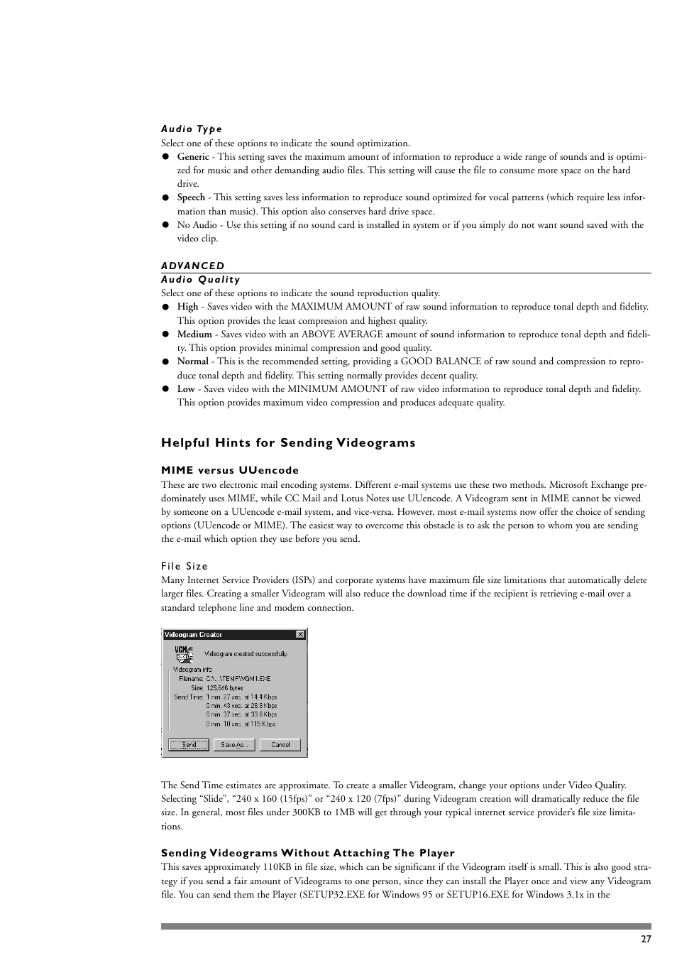 Philips PCA635VC User Manual | Page 27 / 47