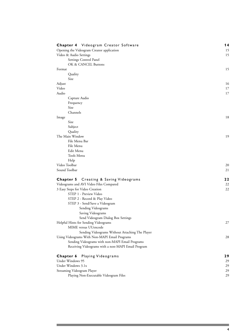 Philips PCA635VC User Manual | Page 4 / 47