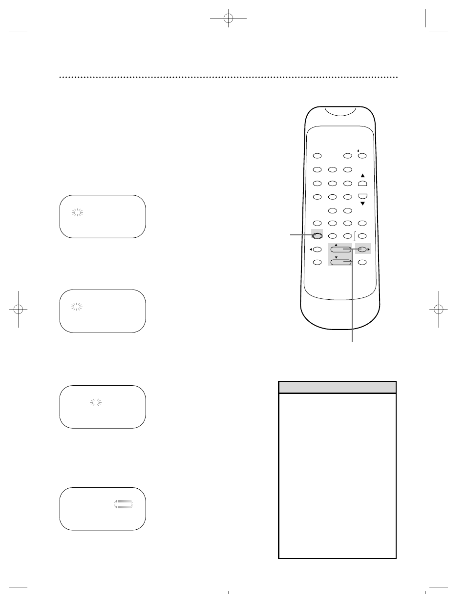 14 setting the clock, Helpful hints | Philips SVZ122 User Manual | Page 14 / 44