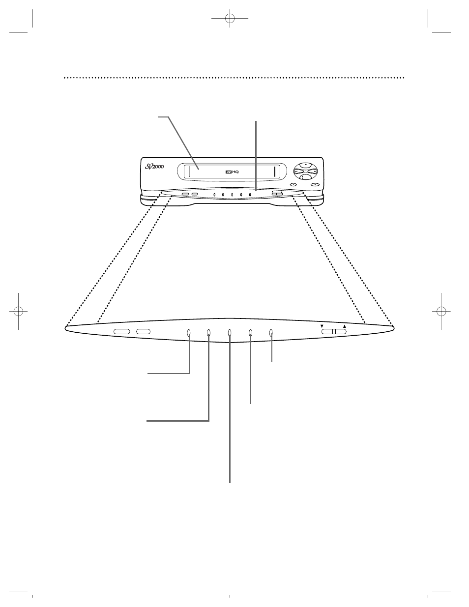 20 vcr display panel | Philips SVZ122 User Manual | Page 20 / 44