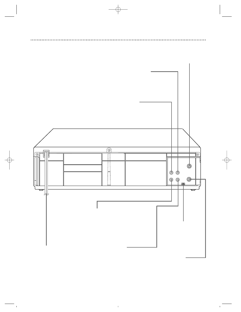 22 rear panel | Philips SVZ122 User Manual | Page 22 / 44