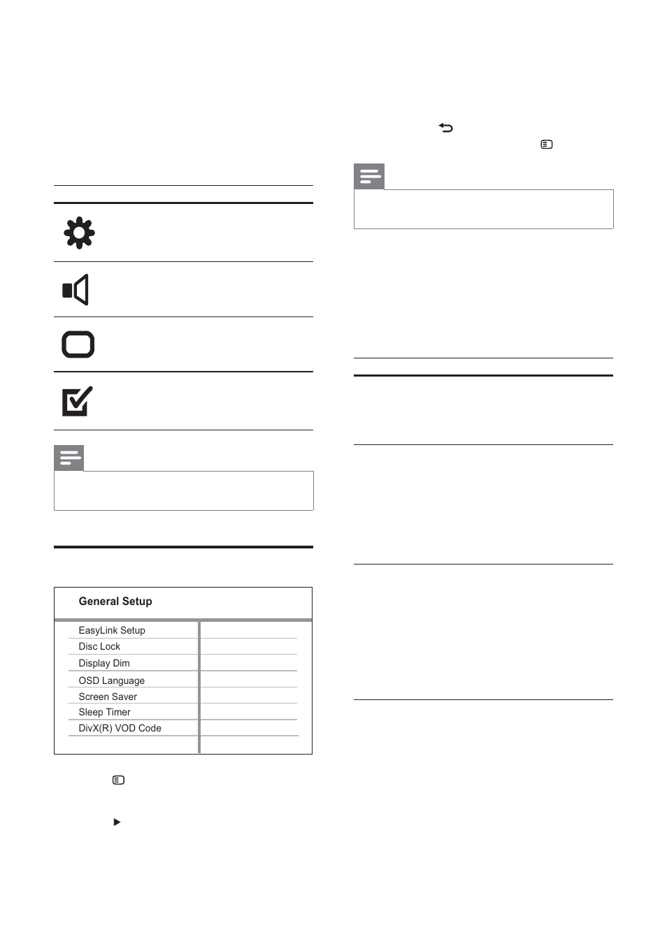 8 adjust settings | Philips HTS3377W/12 User Manual | Page 32 / 46