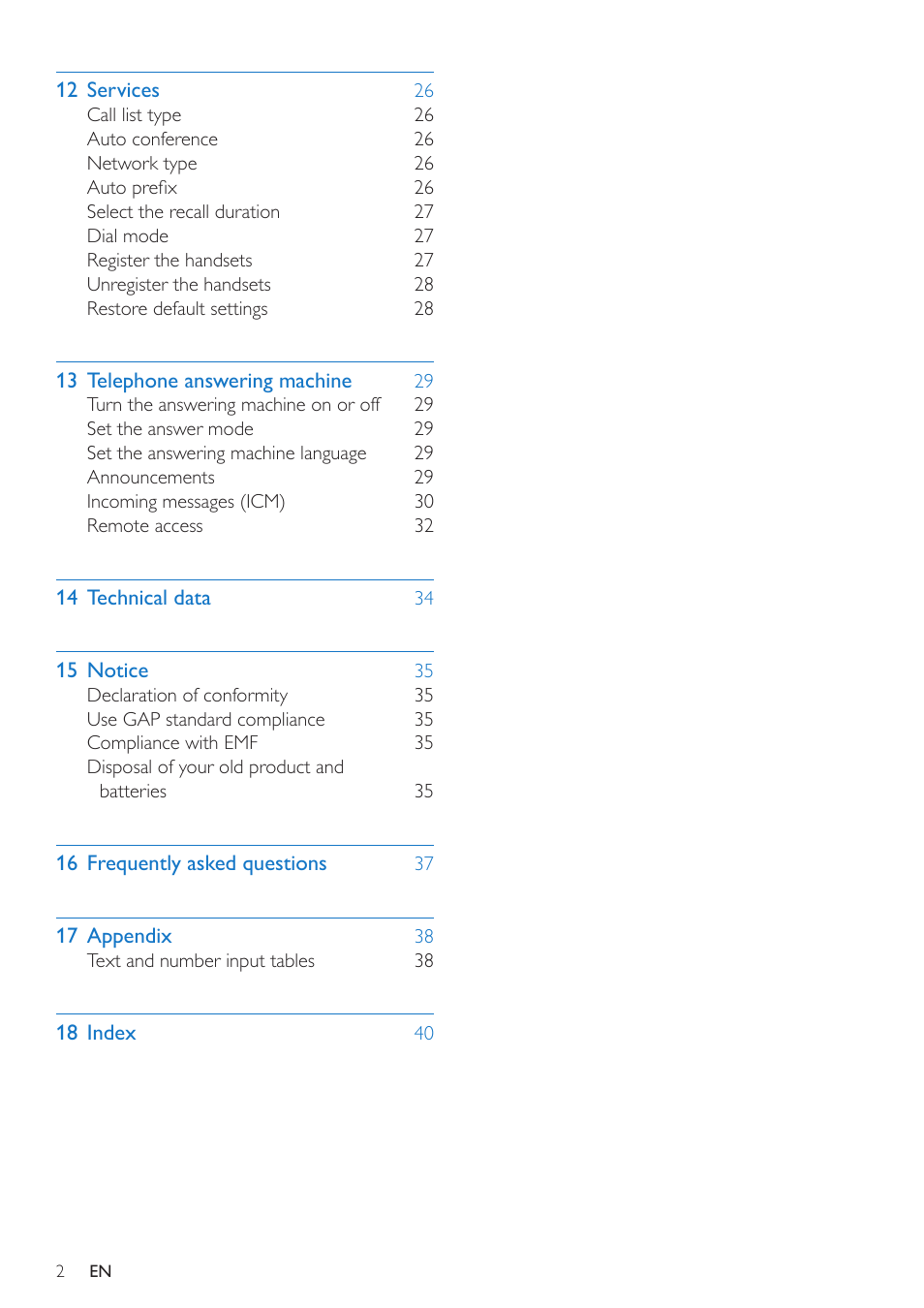 Philips CD295 User Manual | Page 4 / 44