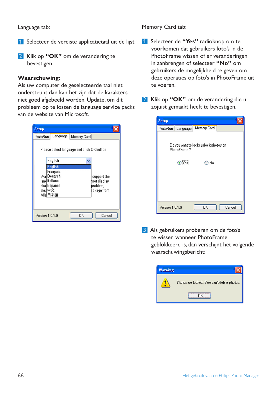 Philips 10FF3CDW User Manual | Page 68 / 102